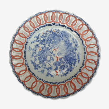 Assiette decor floral