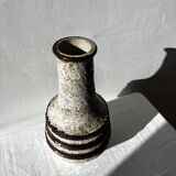 Vintage ceramic vase - brutalist / mid-century style