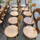Set of 22 Baumann chairs model Seagull.