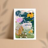 Illustration "Garden" A4