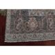 Tapis turc fait main en laine et coton rouge des années 1970 172x278