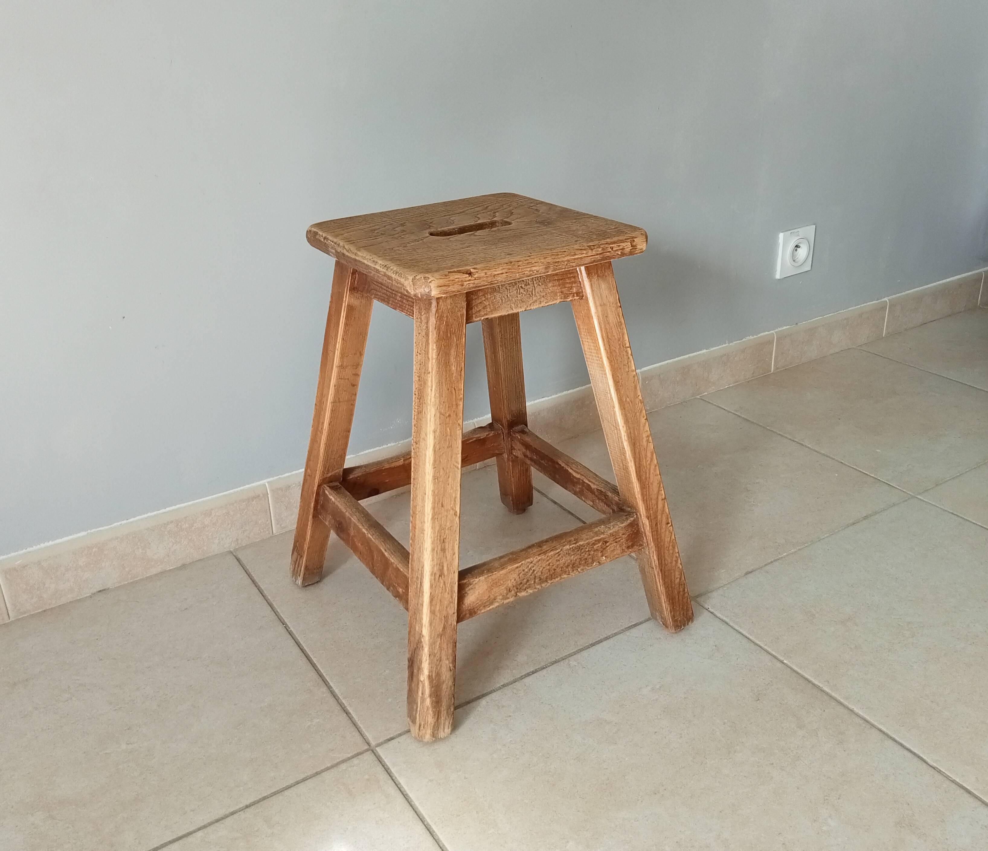 Vintage workshop stool 50s/60s