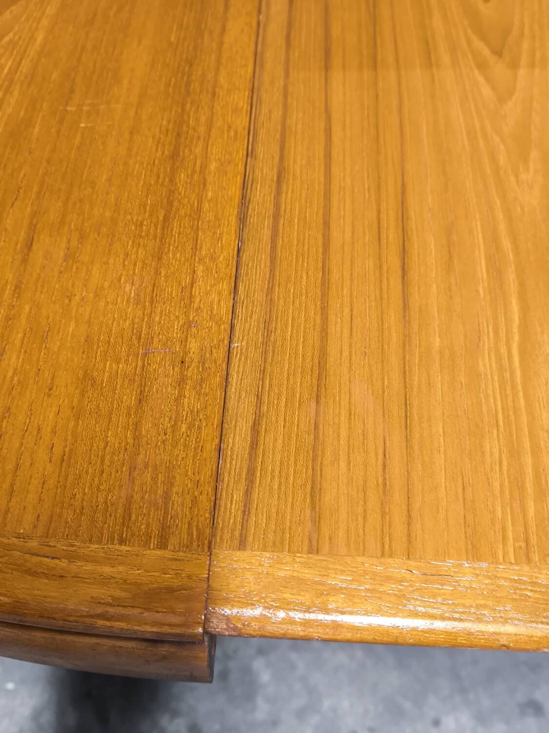Vintage Scandinavian teak table from the 1960s by Johannes Andersen.