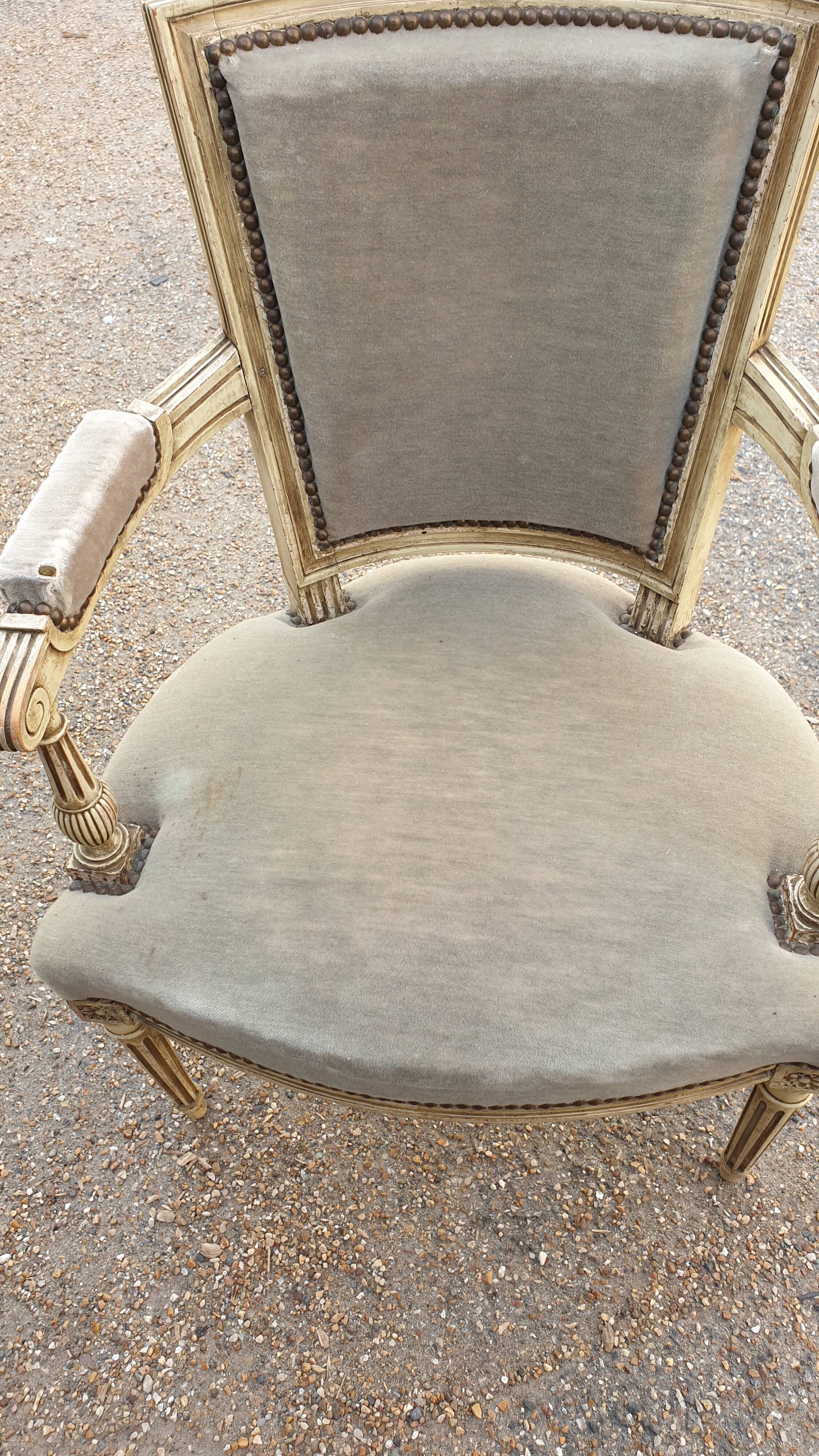 Armchair trianon XIXth