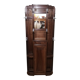 Art Deco cloakroom rack in stained oak