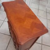 Chest of drawers with its upper niche and 3 drawers