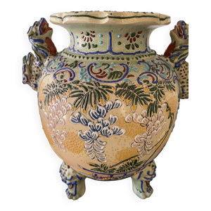 Urne tripode Satsuma - japonaise