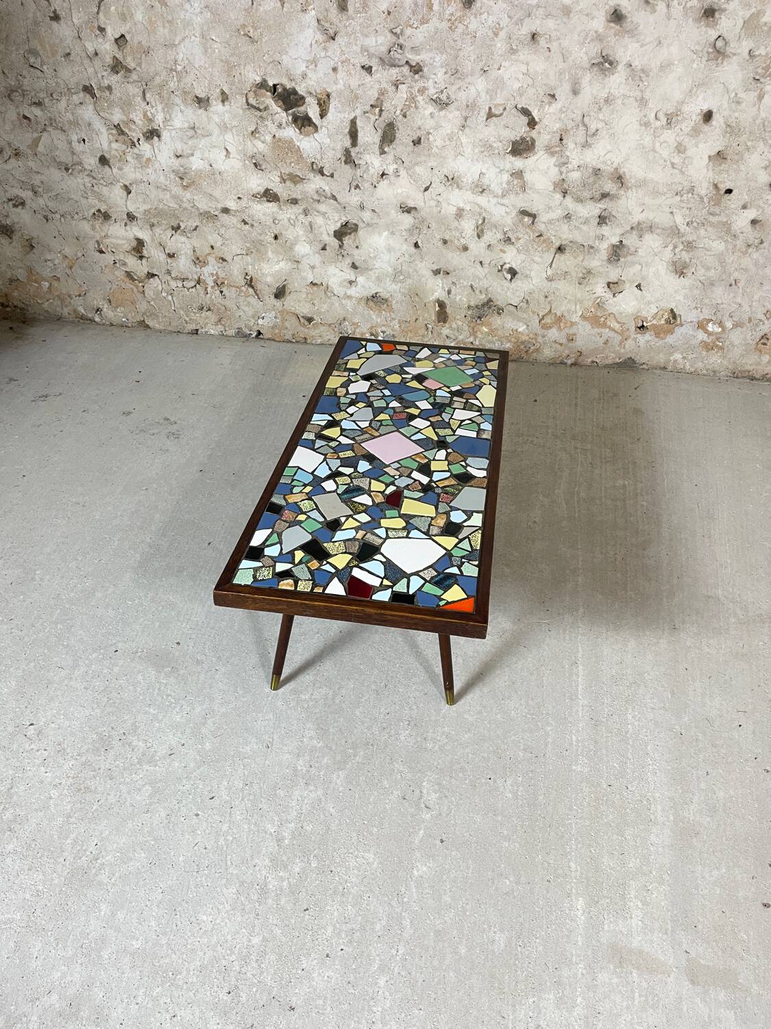 Mosaic coffee table