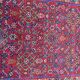 Handmade ancient persian hamadan carpet 120x204 cm
