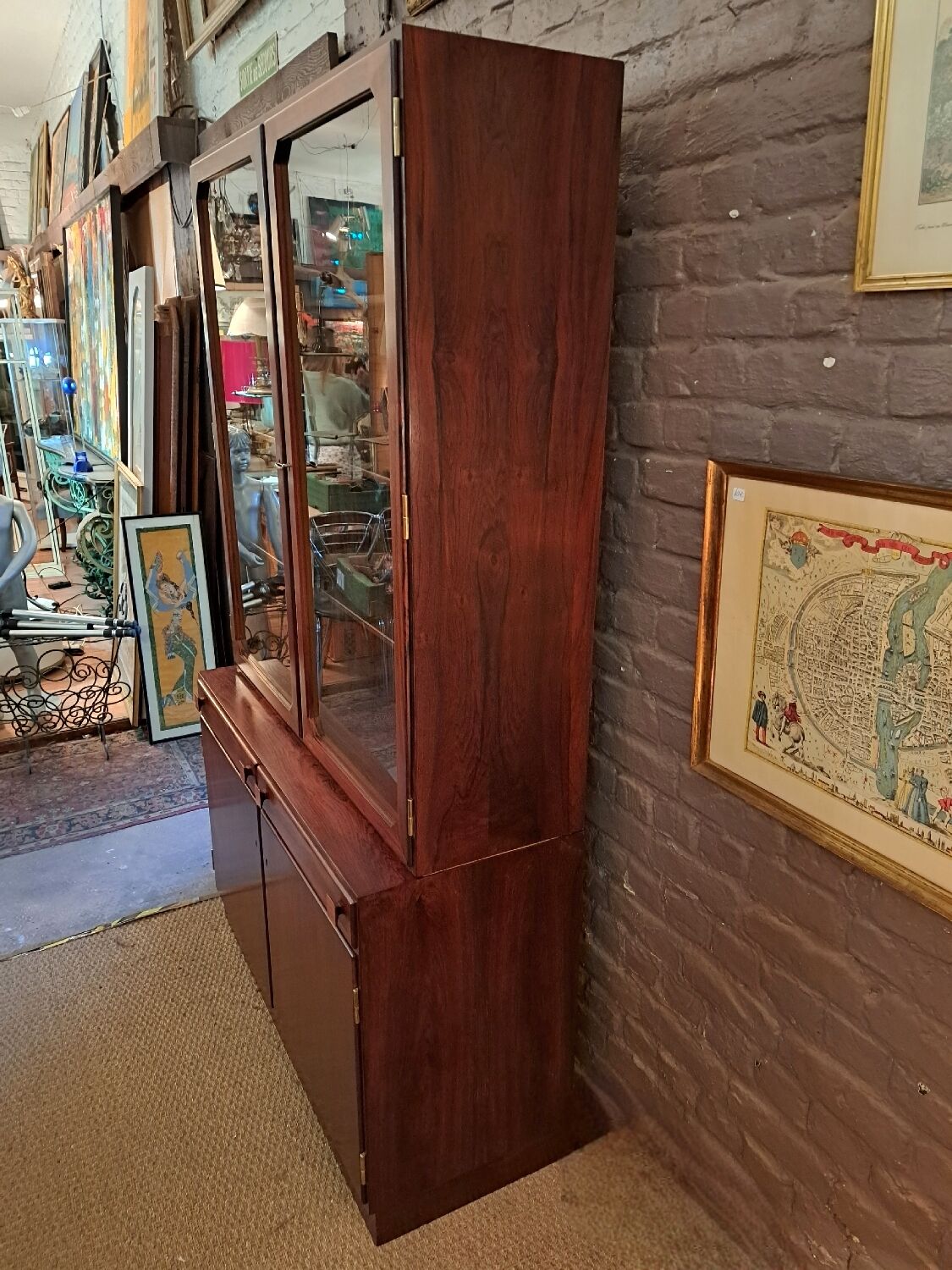 O.Bank Larsen Rosewood Bookcase