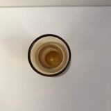 Brown and gold vase, Made in Italy