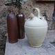 Ancient terracotta gargoulette with 2 spouts