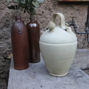 Gargoulette ancienne en terre cuite à 2 becs