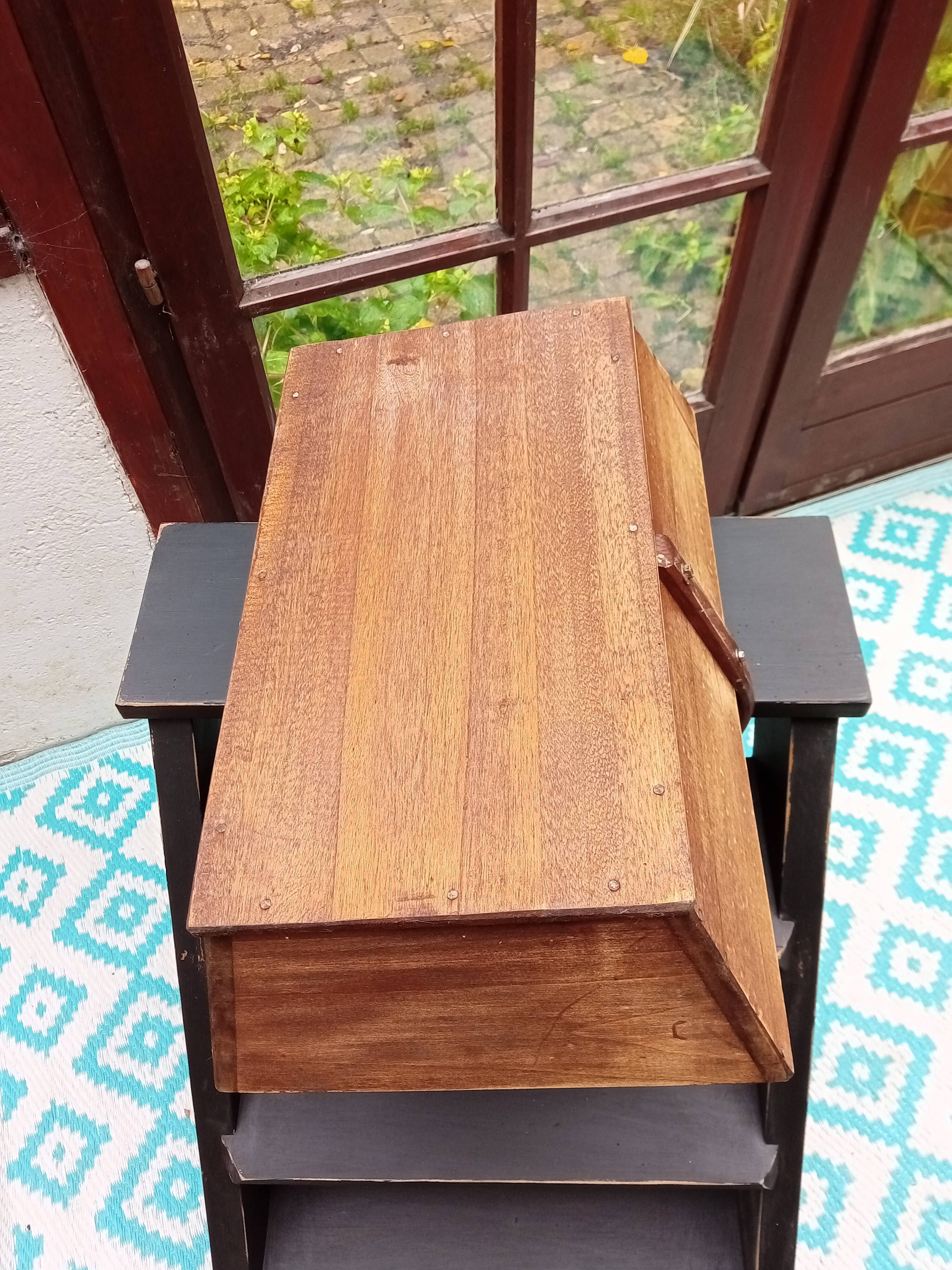 Wooden harvest basket