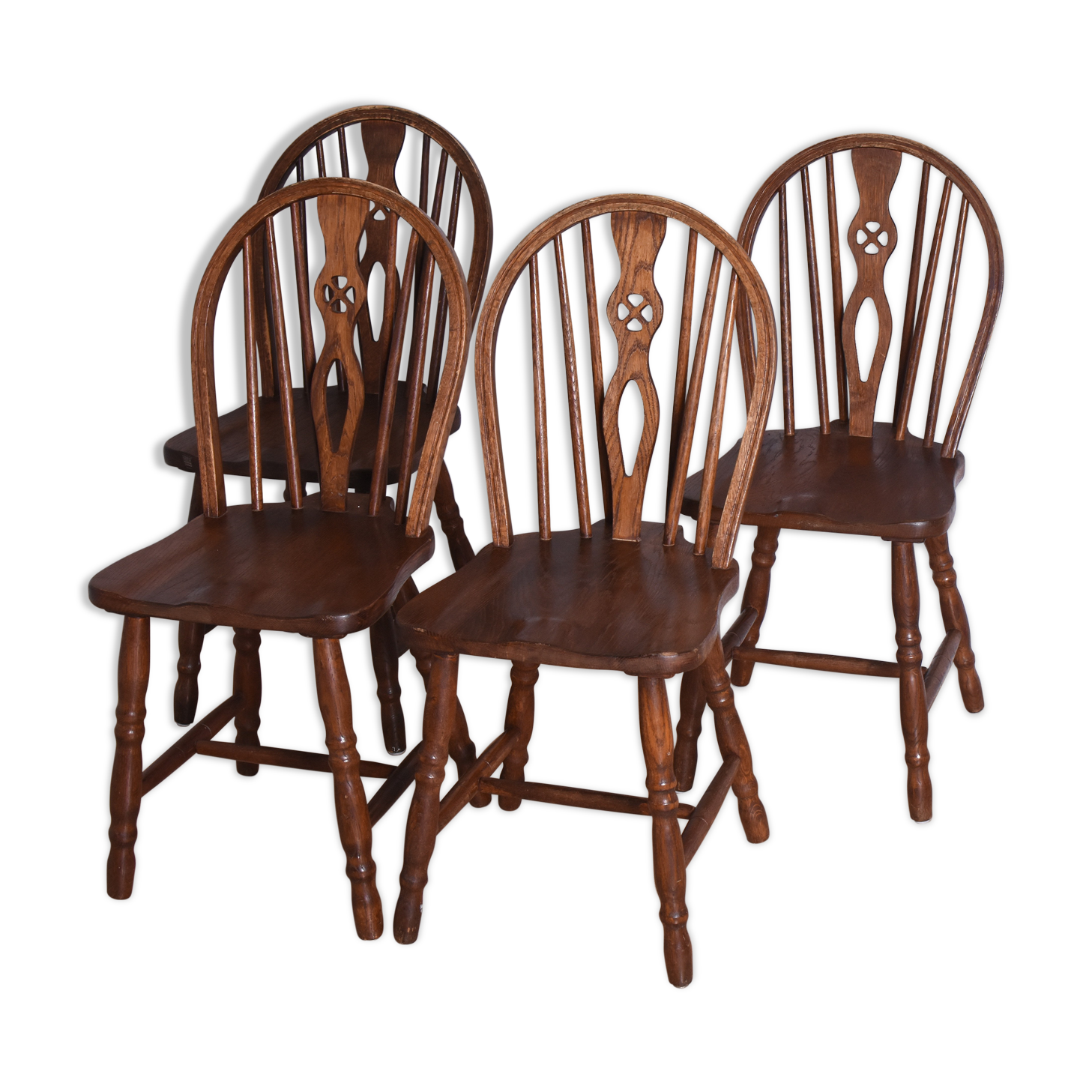 Set of four chairs, united kingdom, 1930s