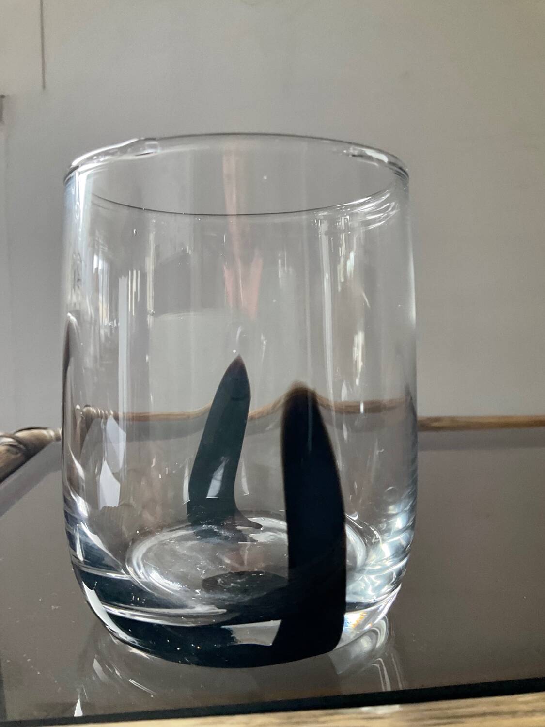 Series of 6 vintage Murano glasses including glass paste