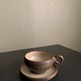 Ceramic Coffee Cup & Saucer Set