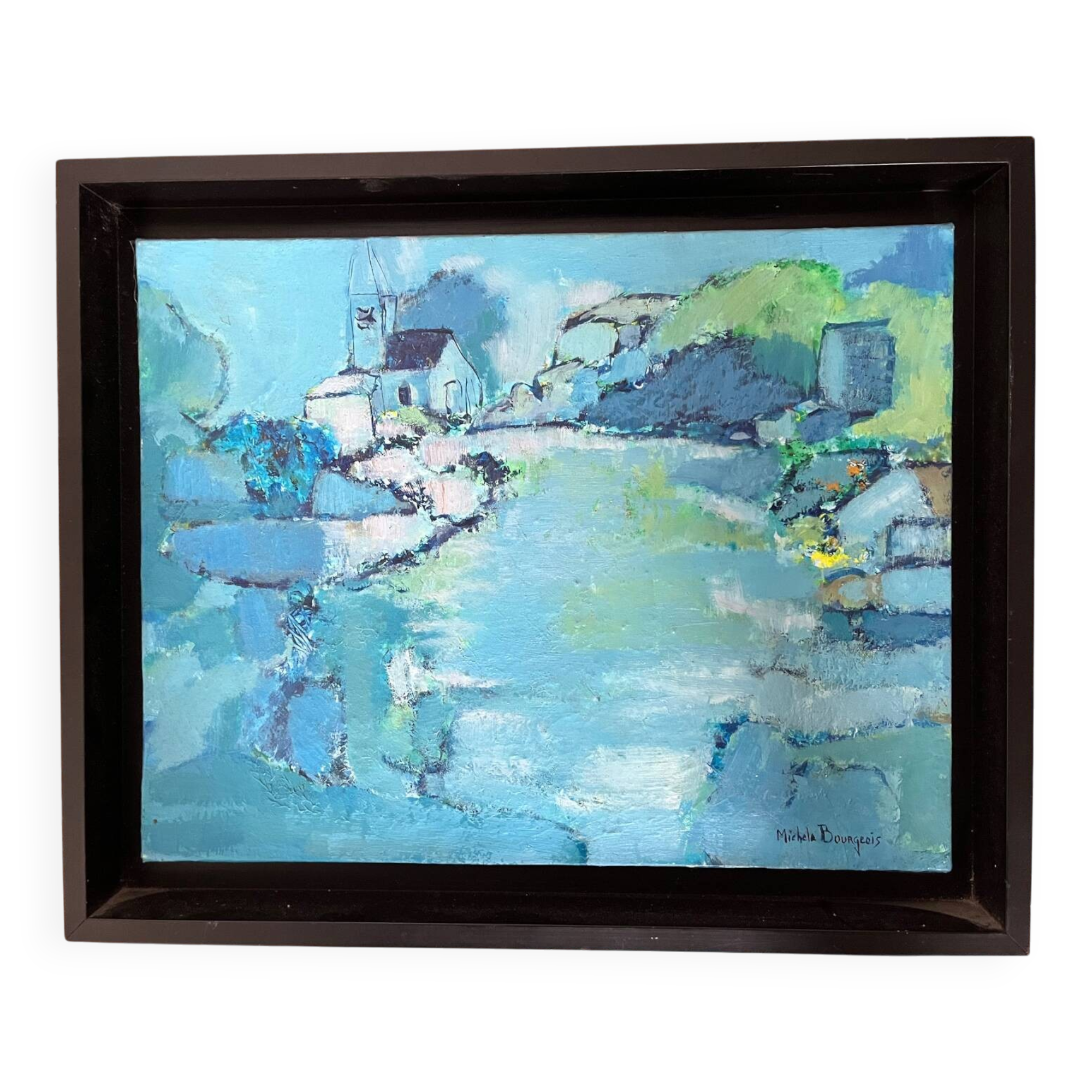 Painting: Oil on canvas - contemporary landscape