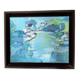 Painting: Oil on canvas - contemporary landscape