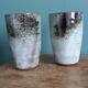 Mugs, cups, vases signed Atch, Chantal and Thierry Robert, 1970s.