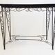 Table formica pique coeur trefle carreau 1950 vintage 50s rockabilly 50's