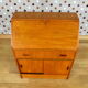 Secretary scandinavian teak gold vintage 1960