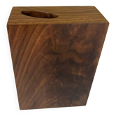 Minimalist design wooden vase