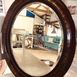 Antique mirror, mirror facet cut