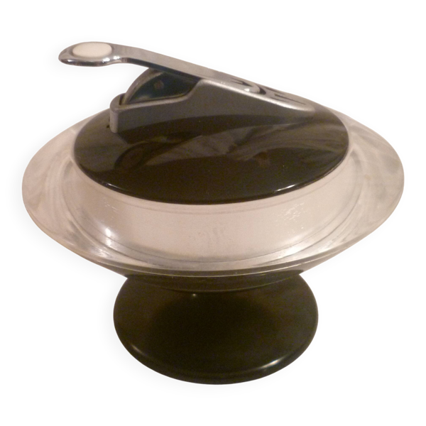Briquet de table soucoupe volante vintage Space Age T36 par Maruman