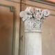 Pair of Carrara marble columns, 214 cm high, circa 1880