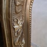 Mirror 1900 louis philippe in gilded wood 103x75cm