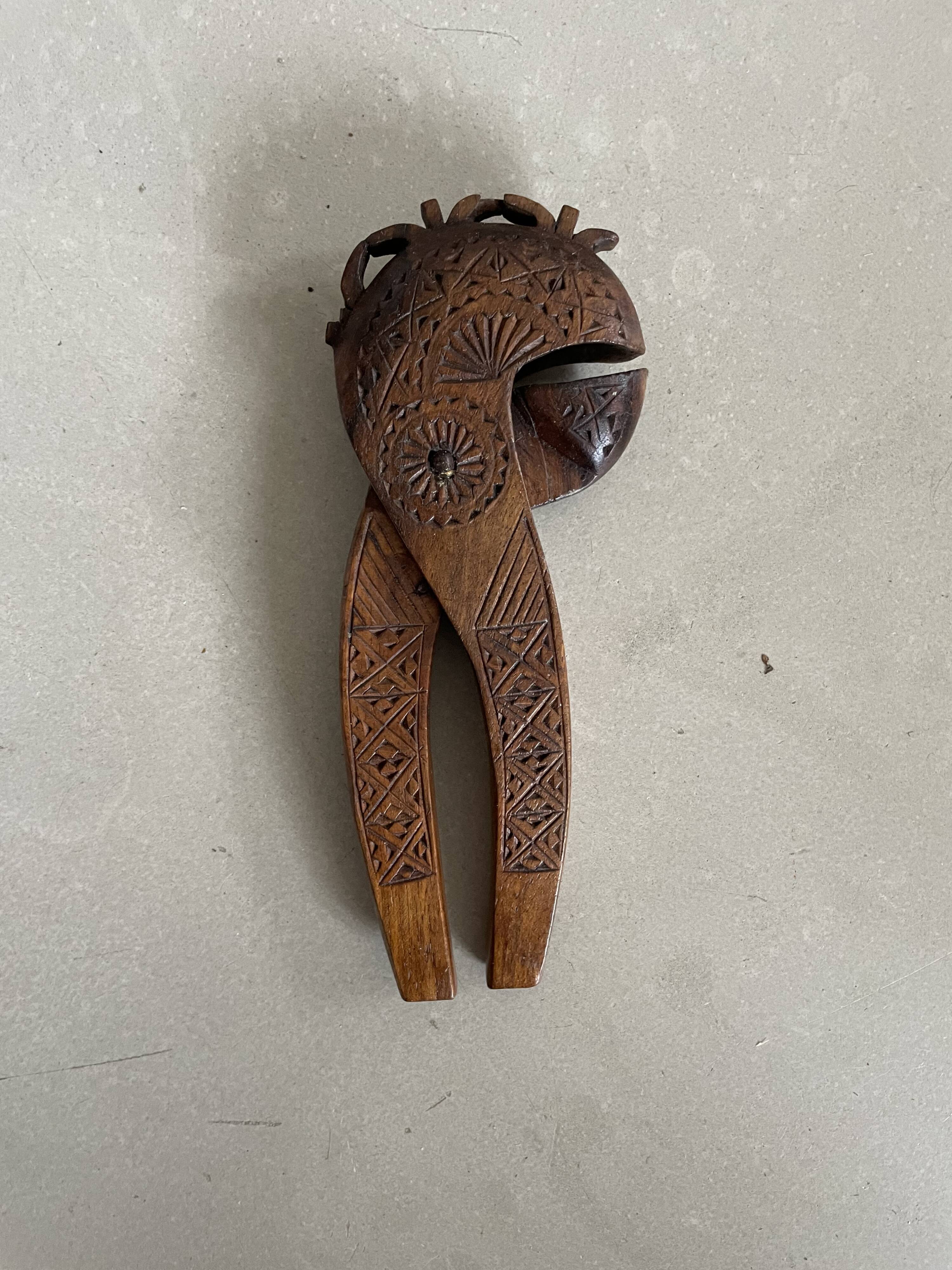 Old wooden nutcracker / Folk art