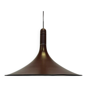 Rare Brown Large Pendant from the Mid-Century, Denmark, 1970