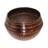 Cache pot in copper is timed "Villedieu"