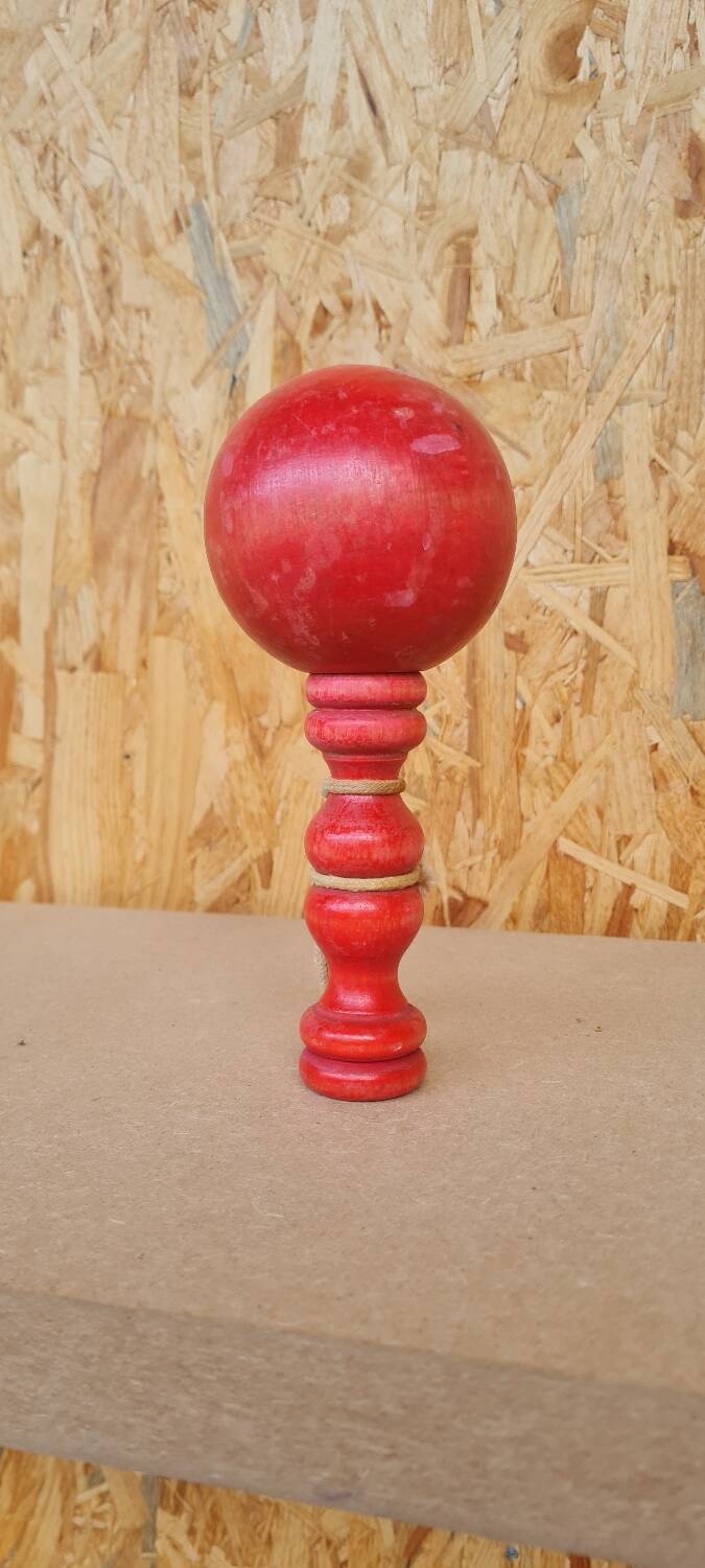 Vintage wooden bilboquet