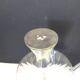 Two glass carafes