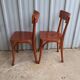 Pair of bistro chairs