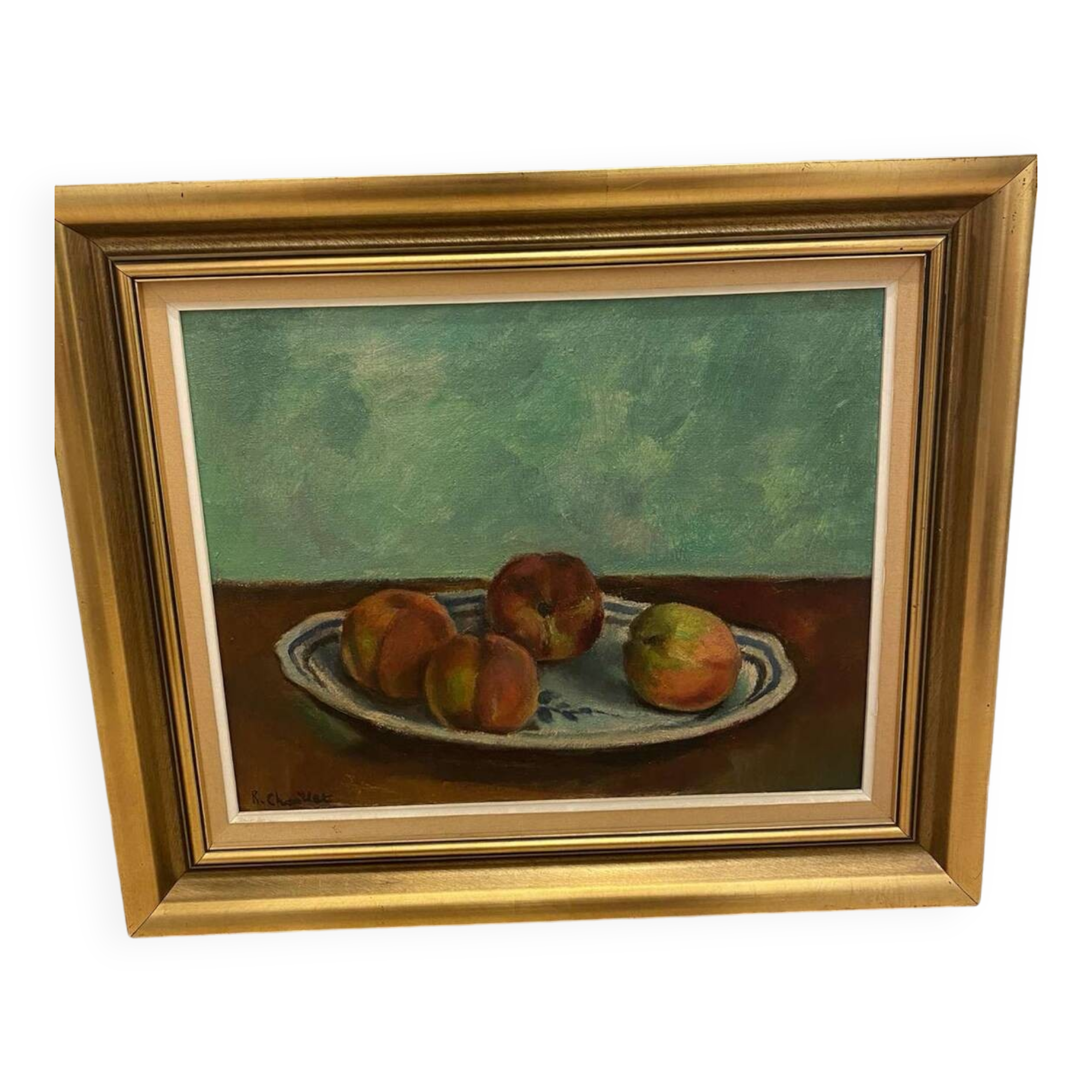 Still life “composition with fruit” Robert Chaillet