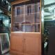 Large Bookcase, Solid Wood Display Cabinet, Functional Design 1950s, 1960s