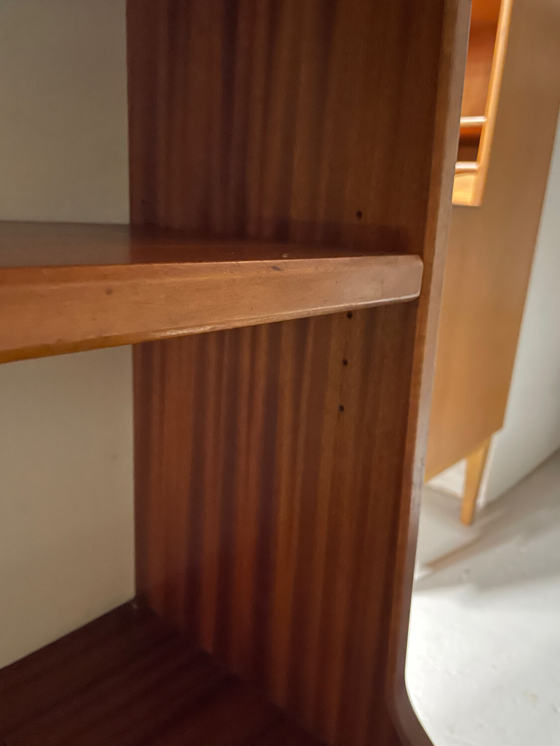 Scandinavian mahogany bookcase, Sweden, 1950