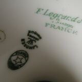 Old porcelain shower foot bowl Limoges f legrand et cie 20s