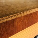 Teak storage unit with metal legs Circa 70's