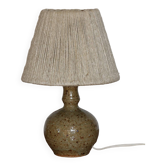 Pied de lampe céramique avec abat-jour
