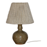 Pied de lampe céramique avec abat-jour