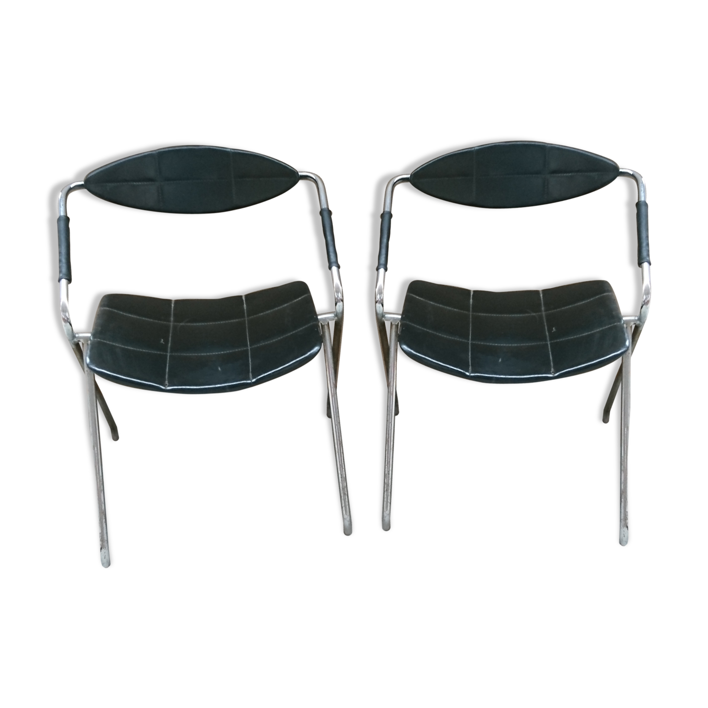 Chaises "rugby" par Gilbert Steiner