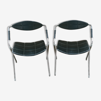 Chaises "rugby" par Gilbert Steiner