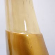 Paire de fausses défenses d'éléphant - 20ème siècle H:82cm