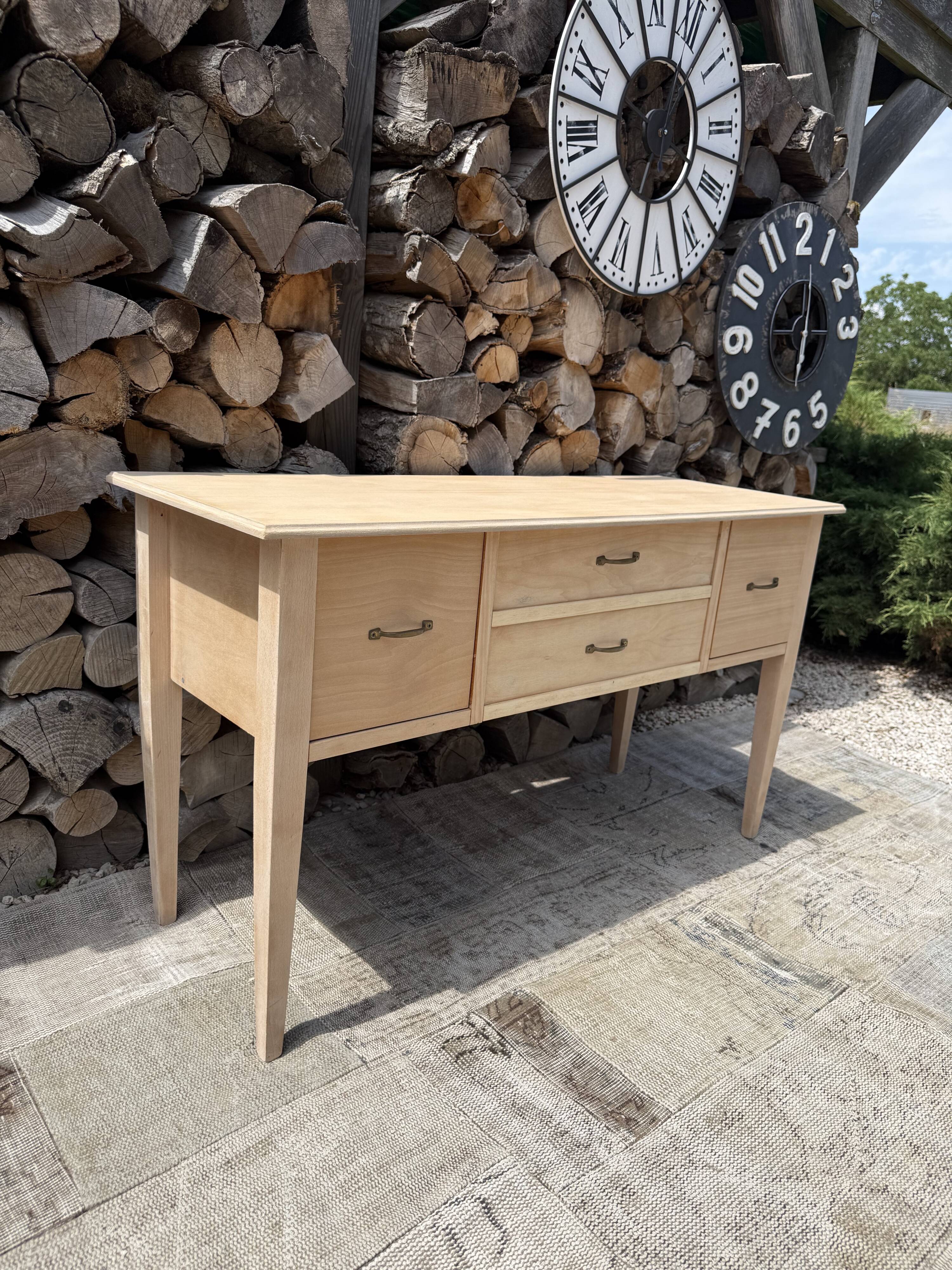 Small renovated antique buffet