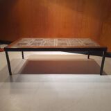 Table basse scandinave en teck par Séverin Hansen années 50