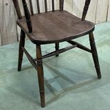 Fauteuil anglais en orme - fin XIXème